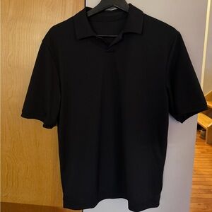 Men's Black Lululemon Polo Shirt